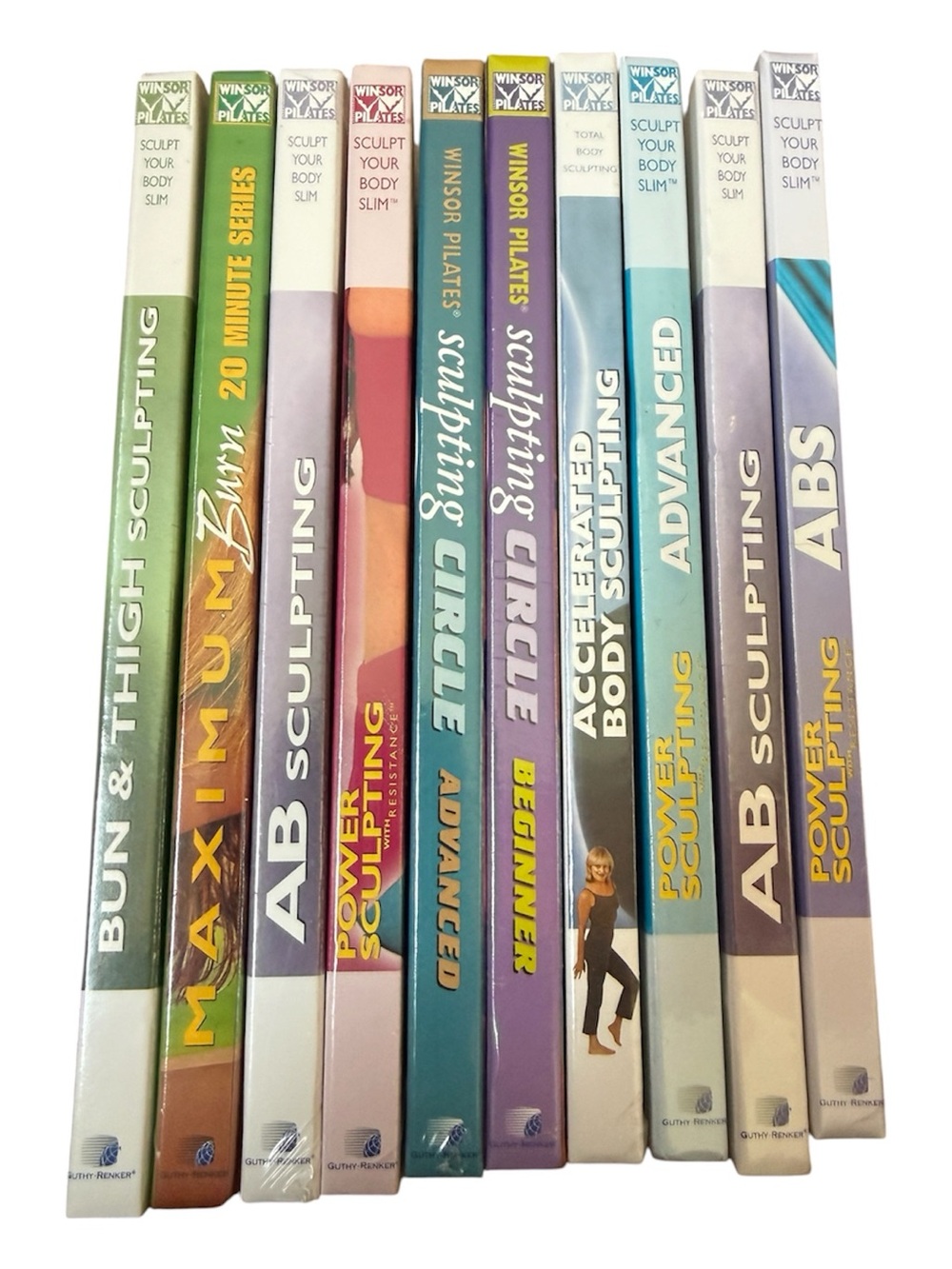 Winsor Pilates Sculpting DVD Collection - Multicolor set of 10 still in wrapper